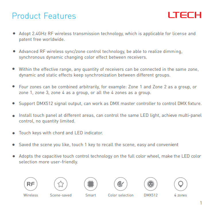 LTECH_DMX512_Master_Controller_EX8S_2