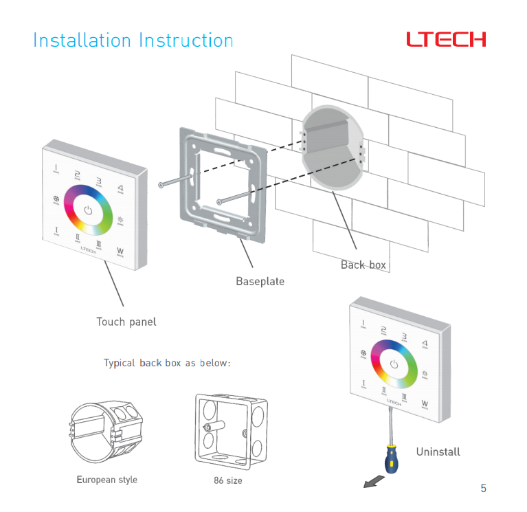 LTECH_DMX512_Master_Controller_EX8S_6