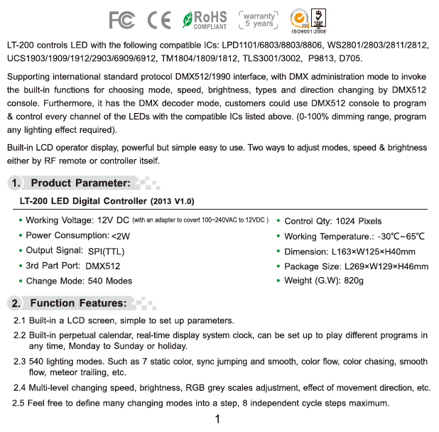 LTECH_DMX_controller_LTECH_LT_200_1