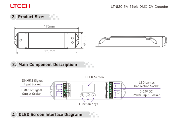 LTECH_DMX_controller_LTECH_LT_820_5A_2