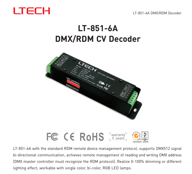 Ltech_LT_851_6A_DMX512_Master_Controller_1