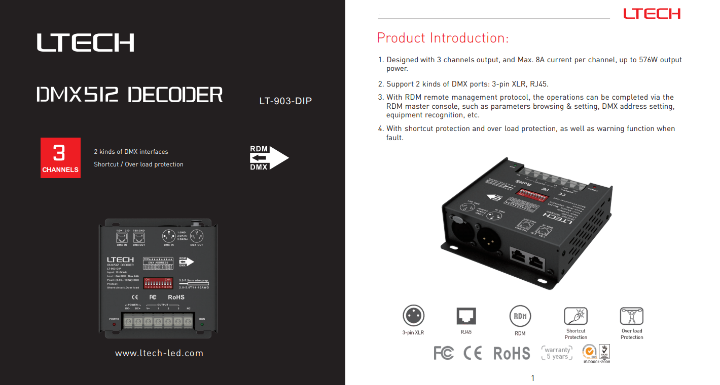 Ltech_LT_903_DIP_DMX512_Master_Controller_1