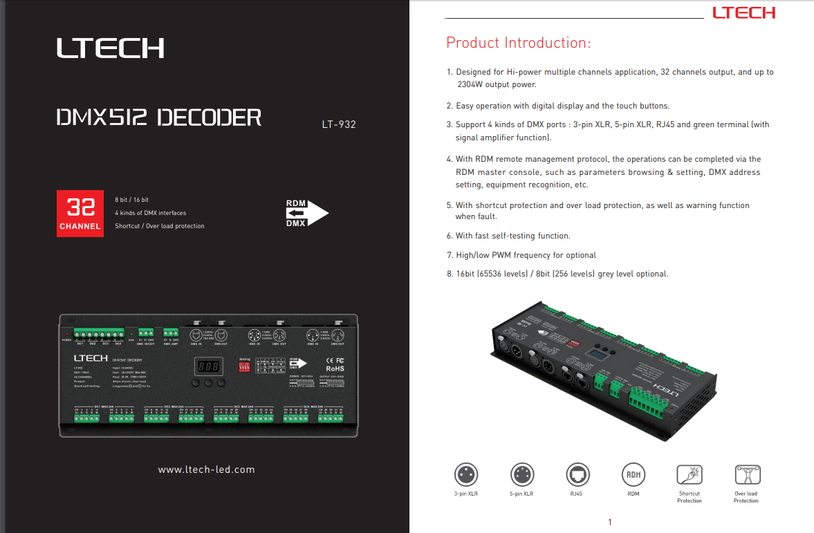 Ltech_LT_932_DMX512_Master_Controller_1