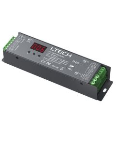 Ltech D4A 4CH Control CV Dmx Rdm Decoder Led Controller Dimmer 12-48V