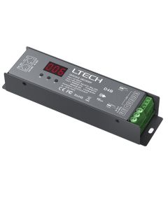 Ltech D4B 6Ax4CH RJ45 Dmx RDM CV Decoder Led Controller 12-48Vdc