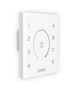 Ltech EDT1 DALI Touch Panel 4 Zones Dimming Controller DT8