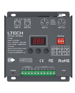 Ltech LT-905 Led DMX512 Decoder Connector DC12V-24V Input