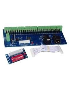 WS-DMX-27CH-DIPZ Decoder Dmx512 XRL 3P Led Controller Dimmer Drive