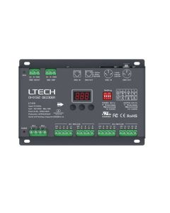 Ltech LT-916 16CH DC12V 24V CV Dmx Driver Control Decoder Led Controller Dimmer